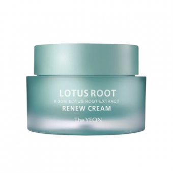 The YEON Lotus Root Renew Cream - Крем увлажняющий с экстрактом лотоса
